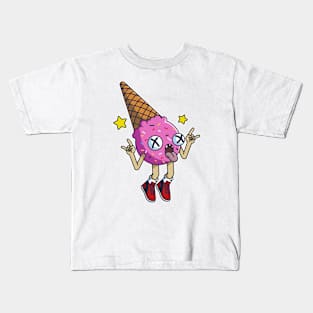 Ice Cream Cone Kids T-Shirt